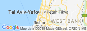 Or Yehuda map